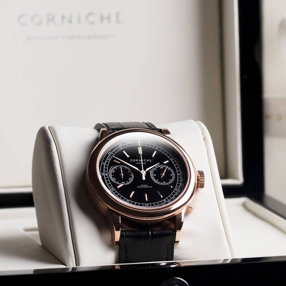 Zegarek Męski Corniche Heritage Chronograph 65407