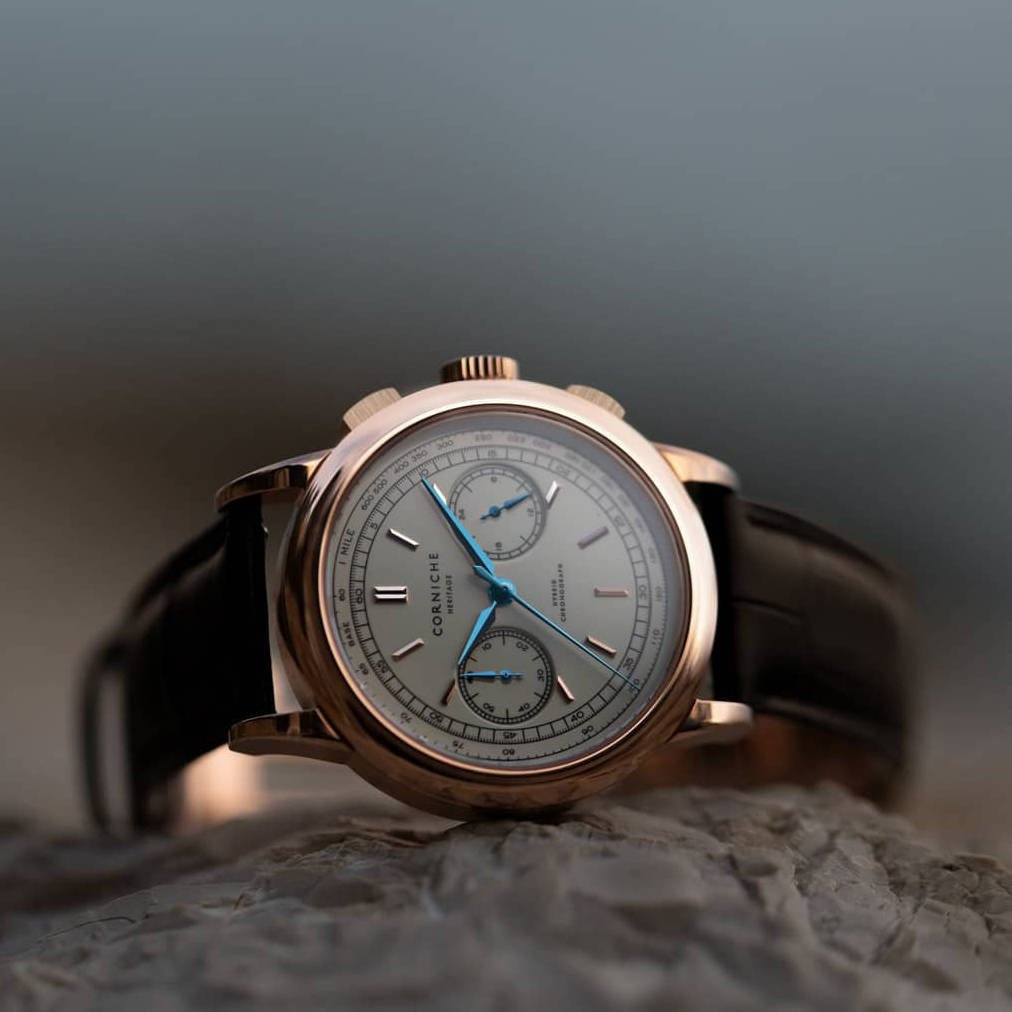 Zegarek męski Corniche Heritage Chronograph 70984