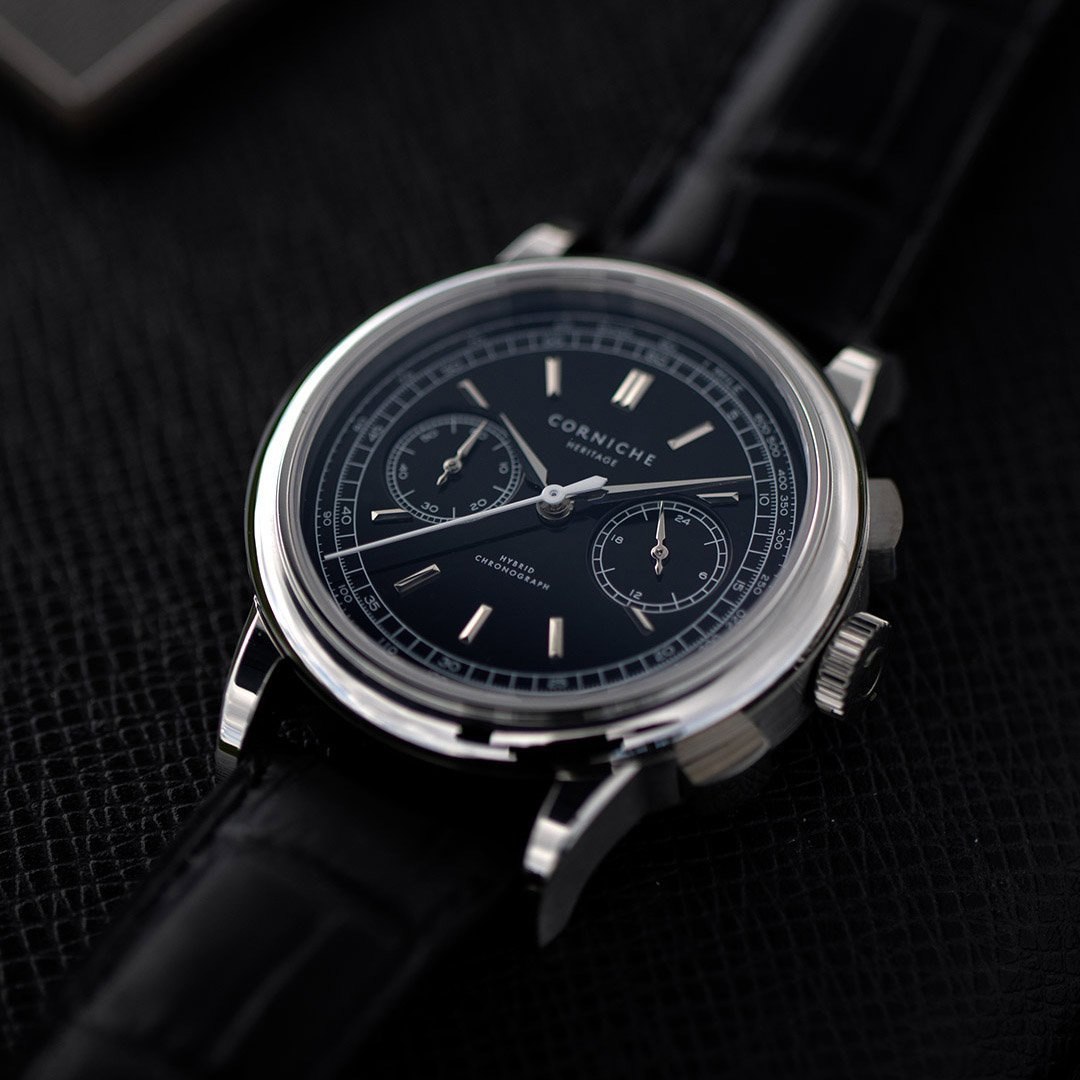 Zegarek Męski Corniche Heritage Chronograph 65408