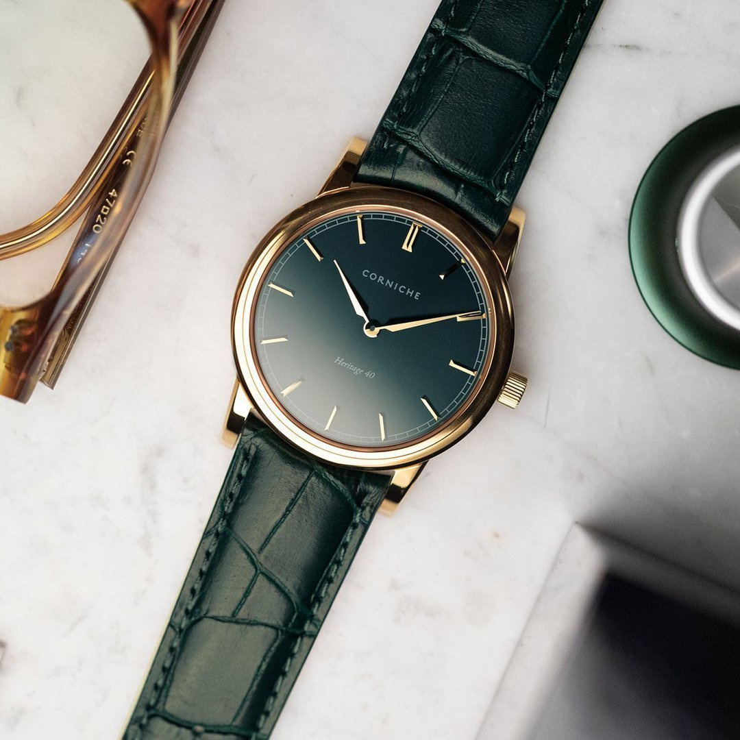 Zegarek męski Corniche Heritage 40 65410