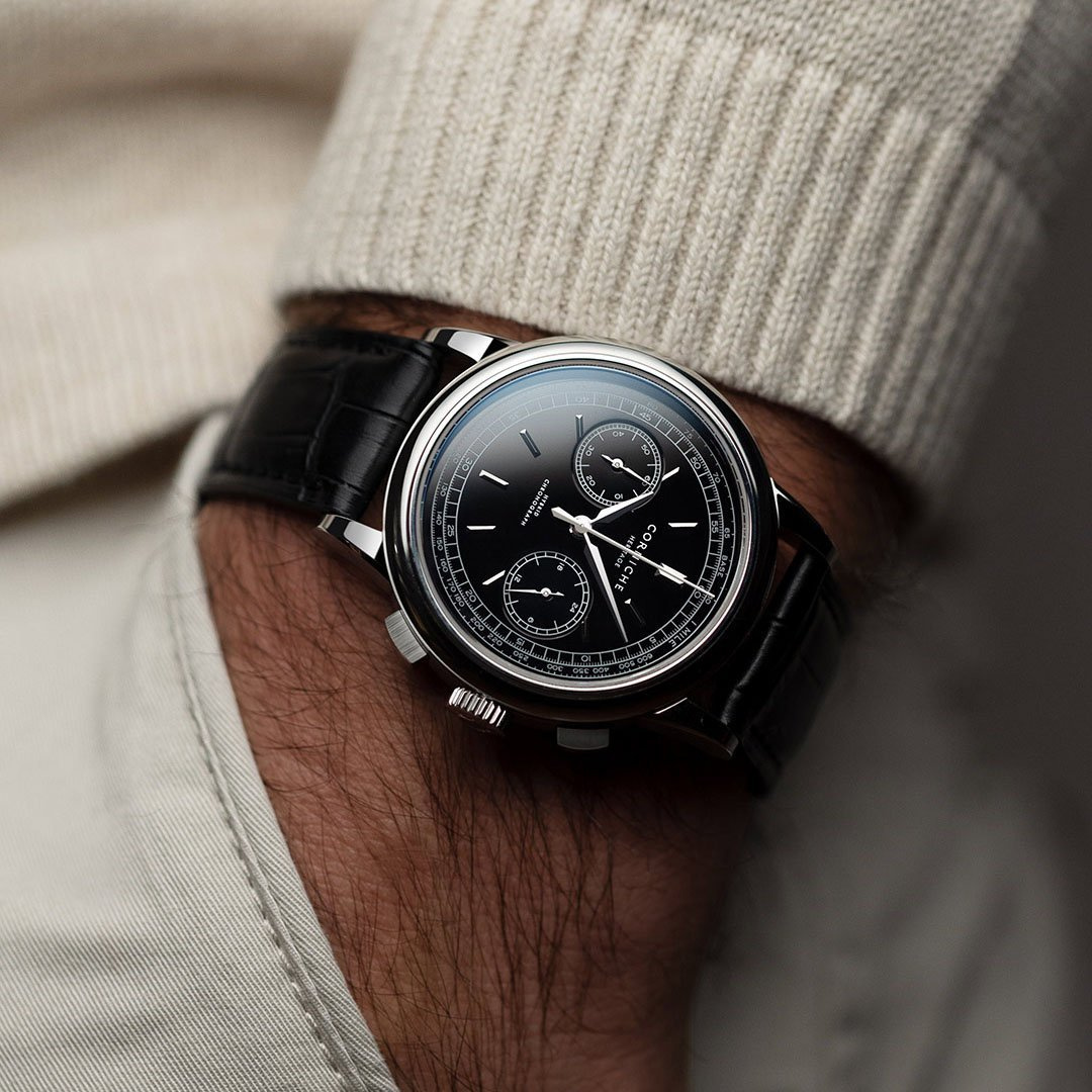 Zegarek Męski Corniche Heritage Chronograph 65408