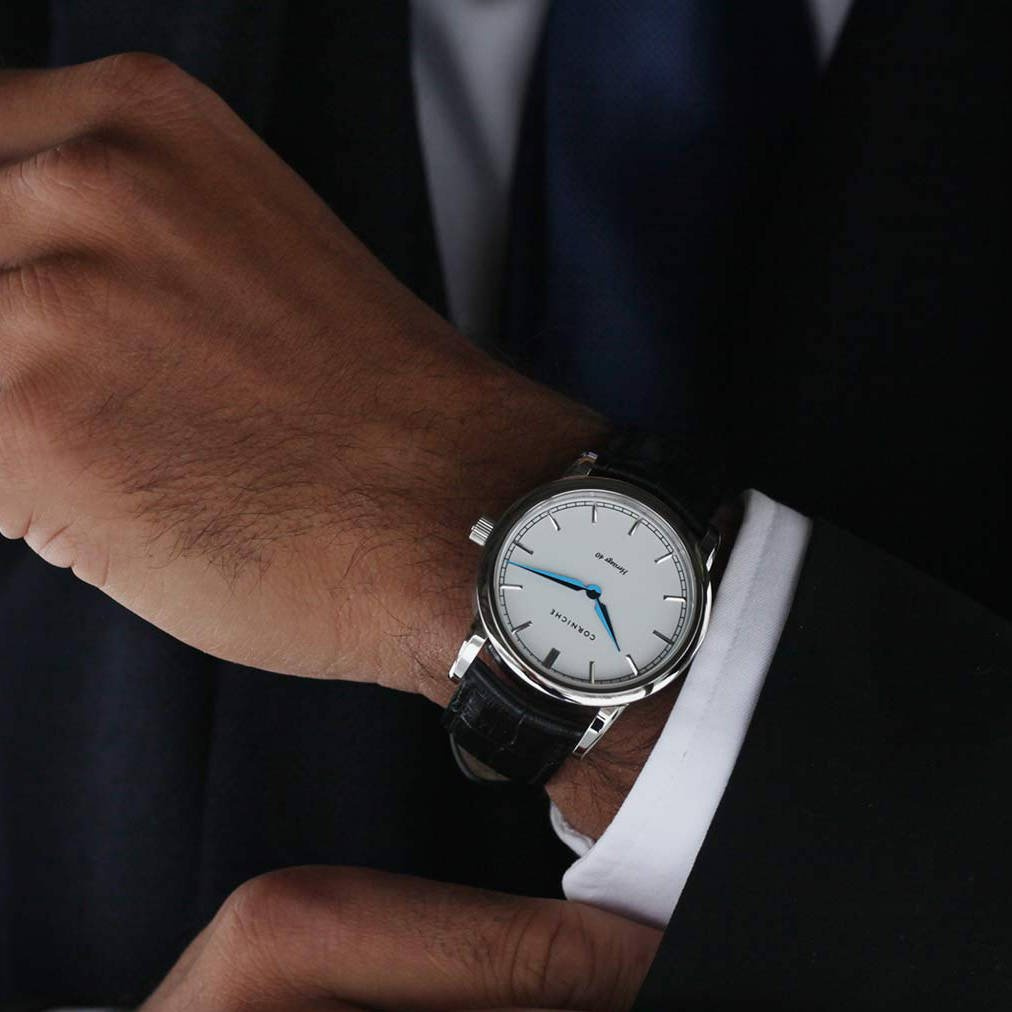 Zegarek męski Corniche Heritage 40 17402