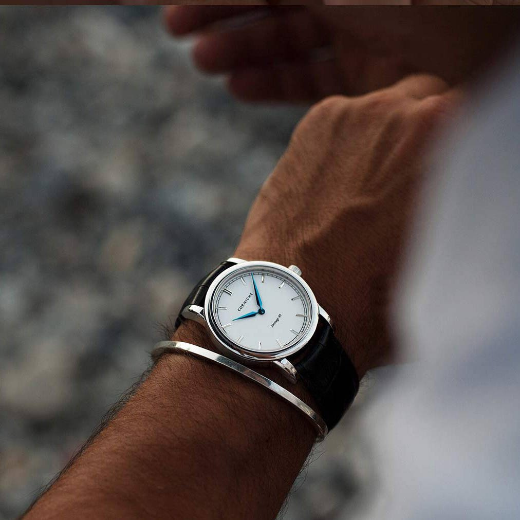 Zegarek męski Corniche Heritage 40 17402