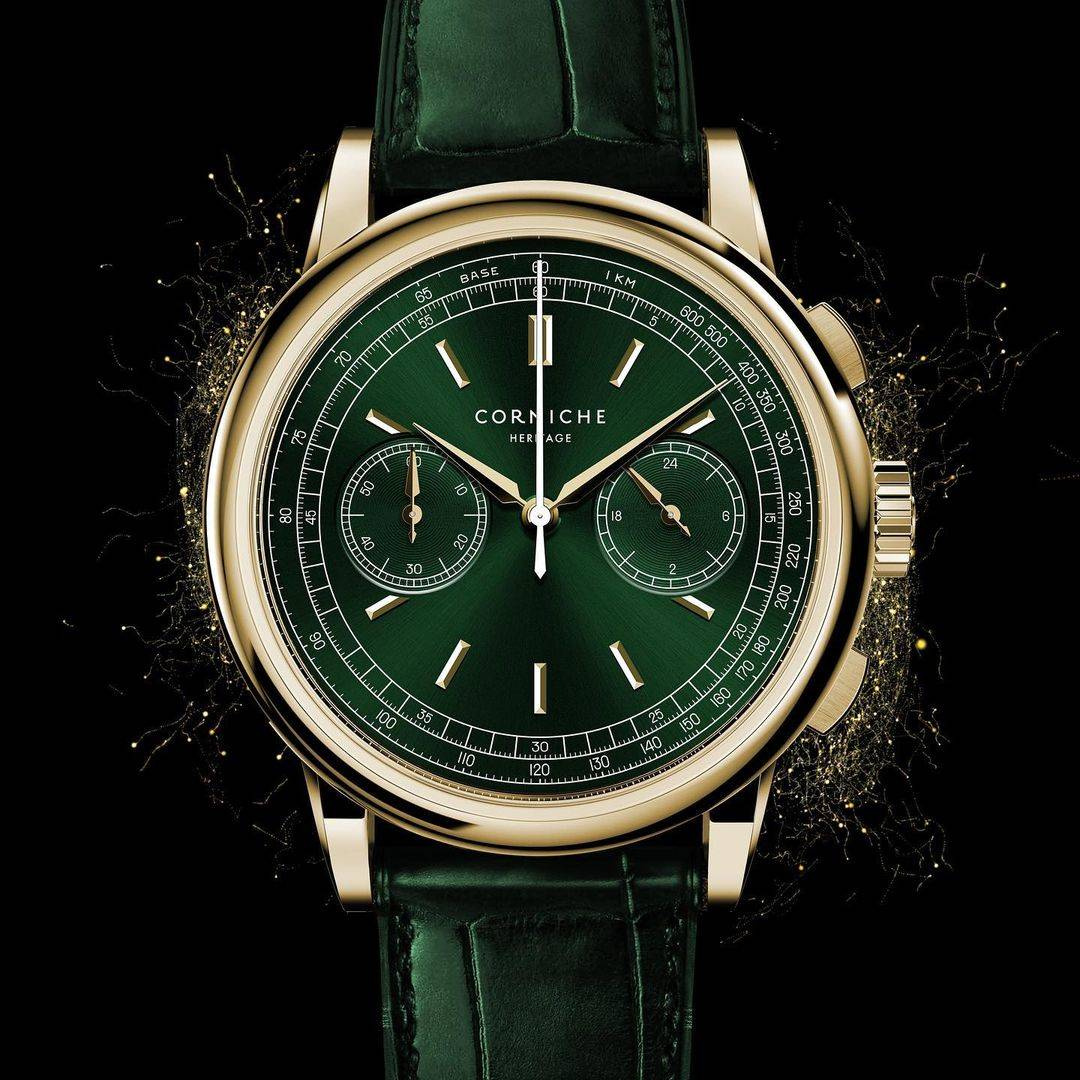 Zegarek Męski Corniche Heritage Chronograph 83787