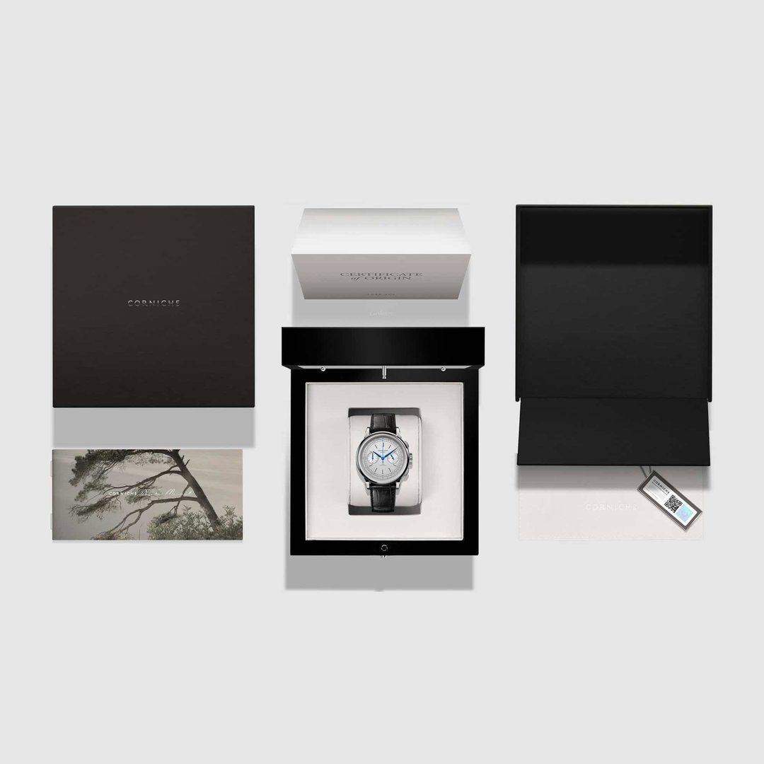 Zegarek męski Corniche Heritage Chronograph 70983