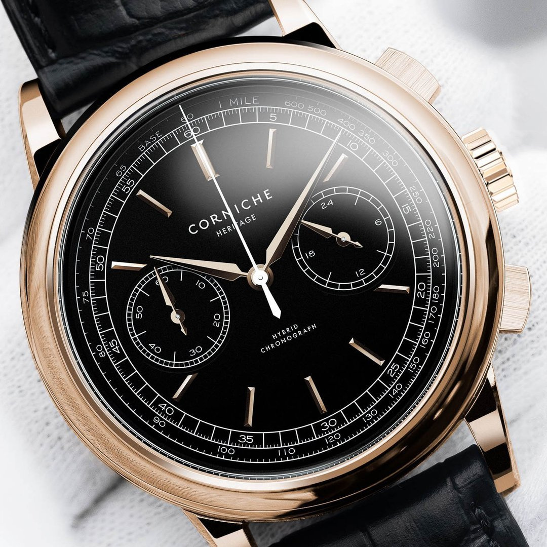Zegarek Męski Corniche Heritage Chronograph 65407