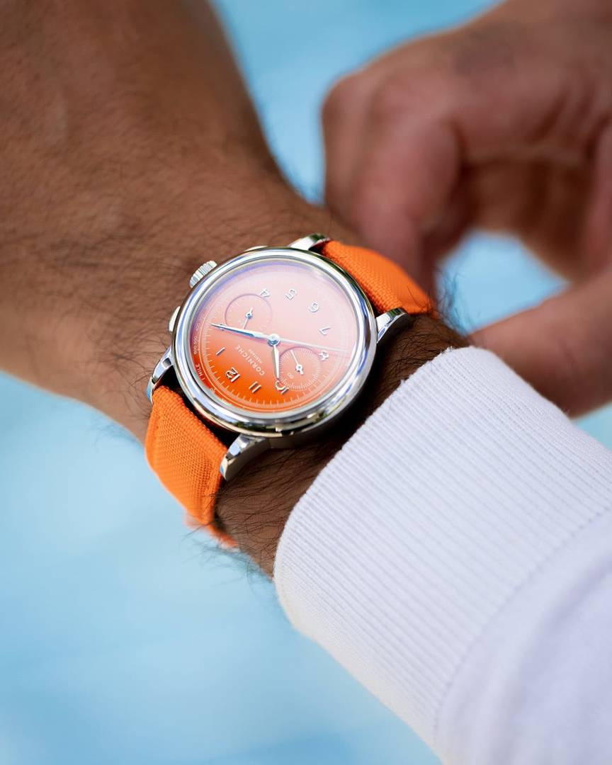 Zegarek Męski Corniche Heritage Chronograph 85656