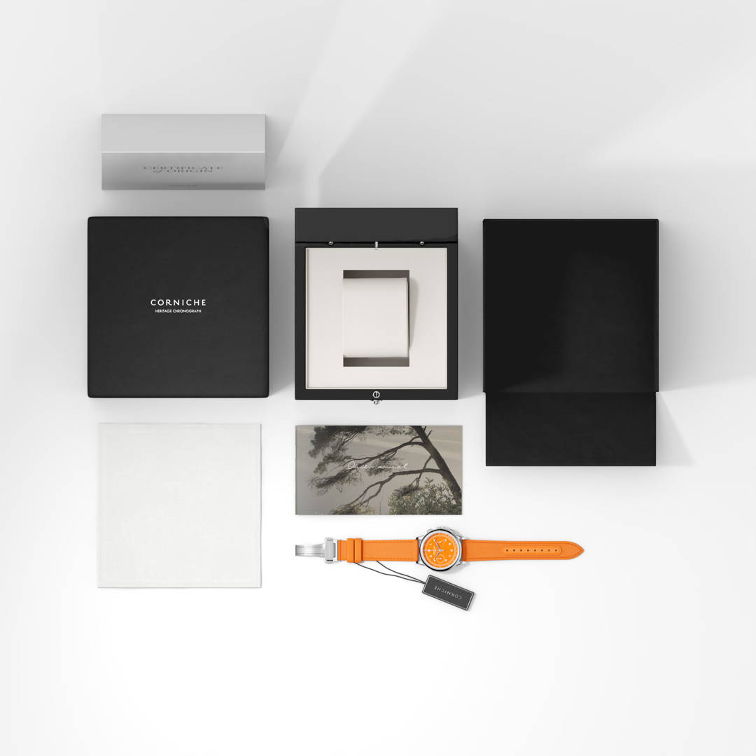 Zegarek Męski Corniche Heritage Chronograph 85656