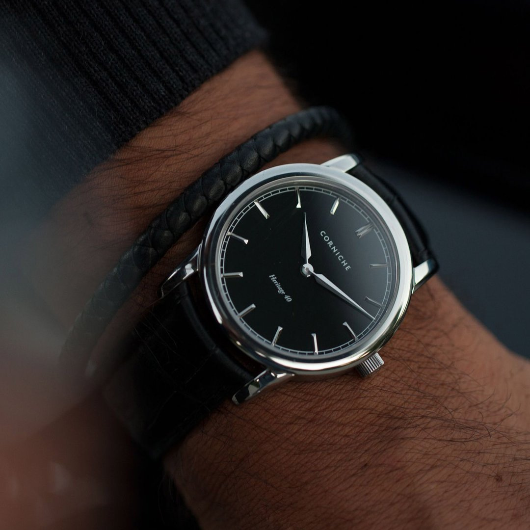 Zegarek męski Corniche Heritage 40 34177