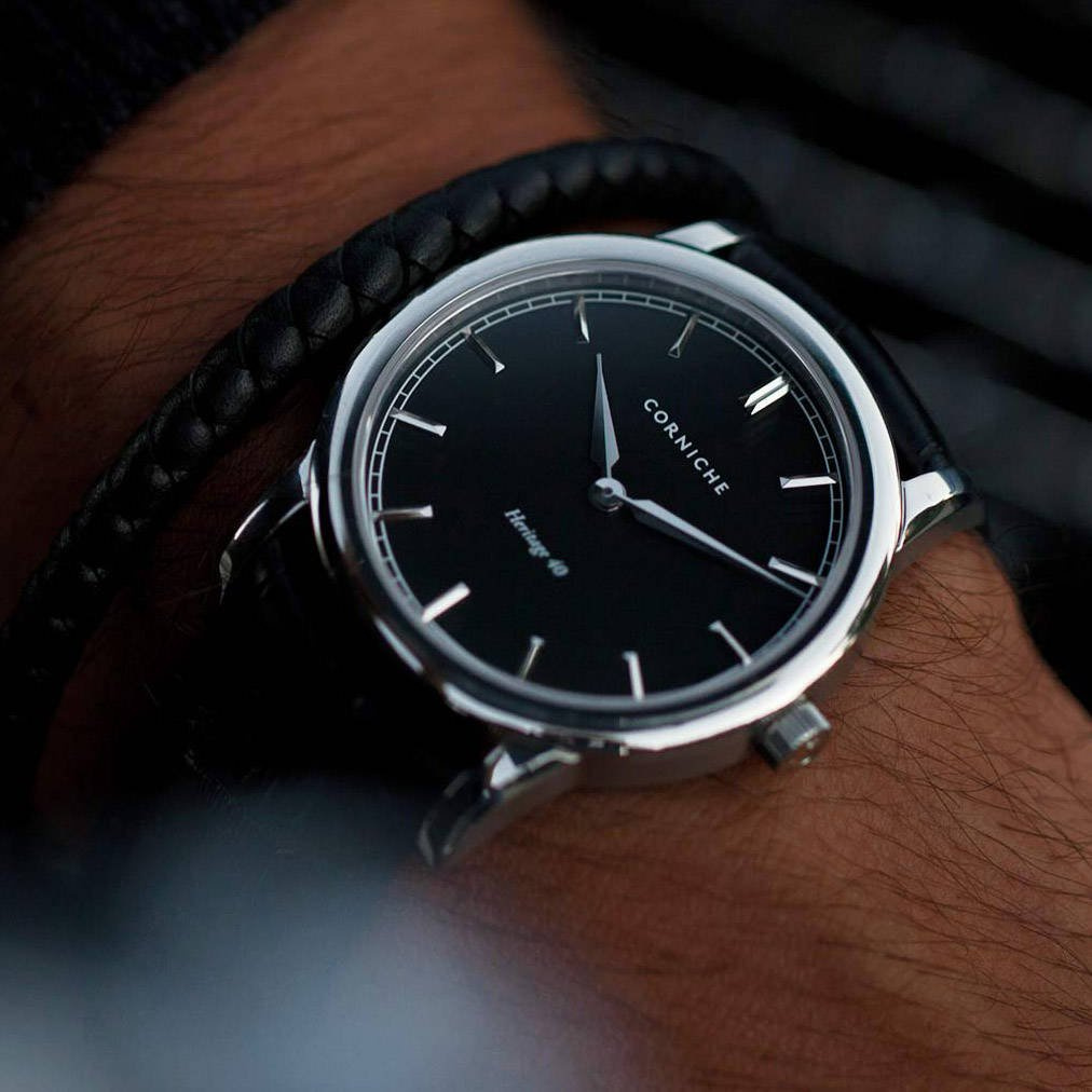 Zegarek męski Corniche Heritage 40 34177