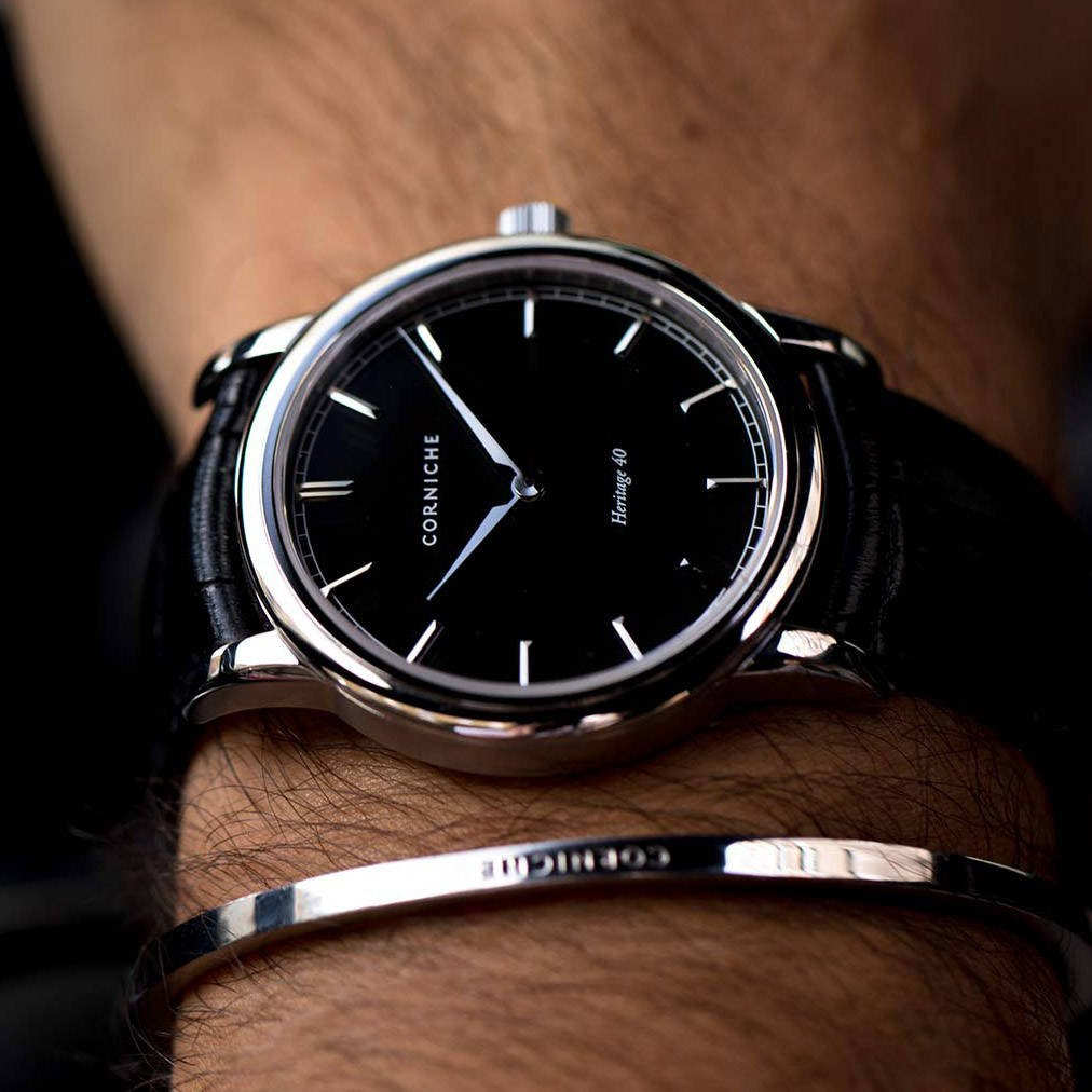 Zegarek męski Corniche Heritage 40 34177