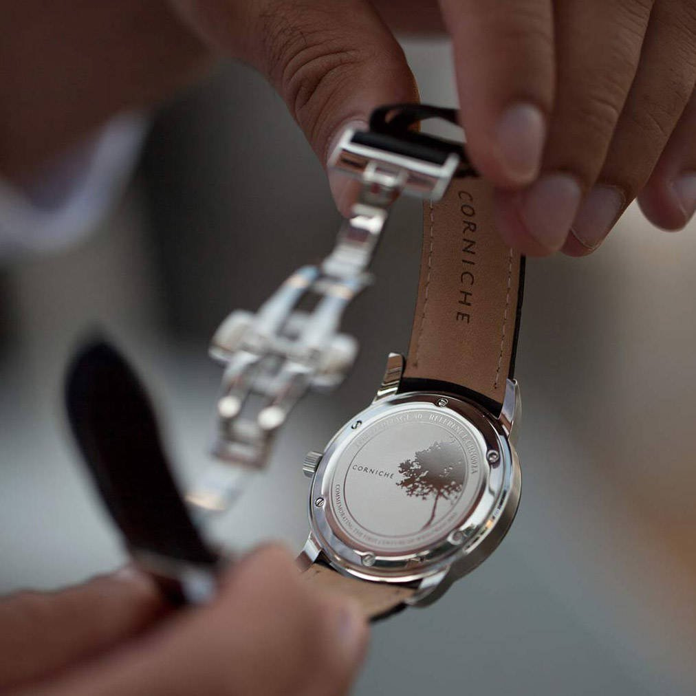 Zegarek męski Corniche Heritage 40 17402