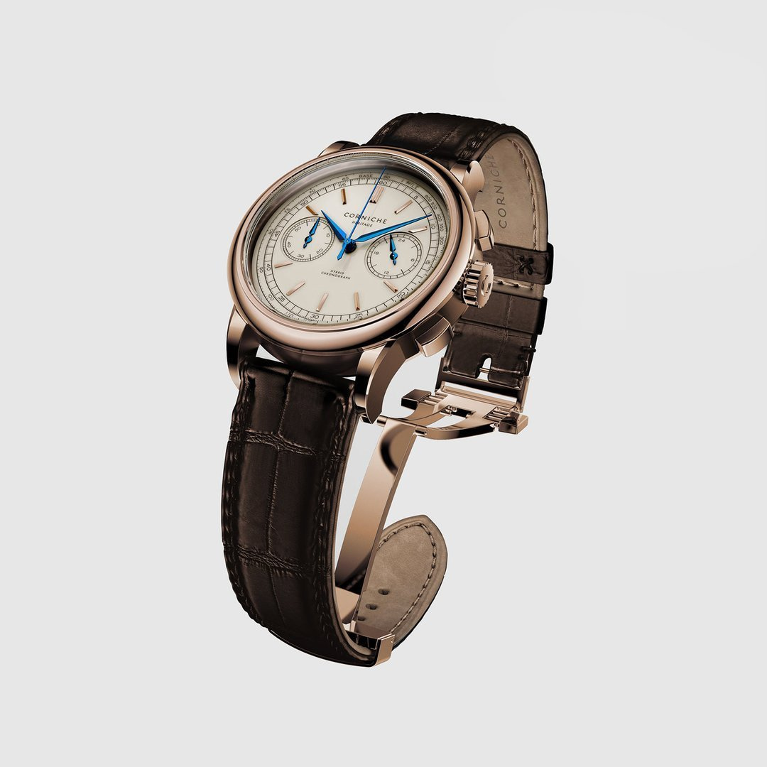 Zegarek męski Corniche Heritage Chronograph 70984