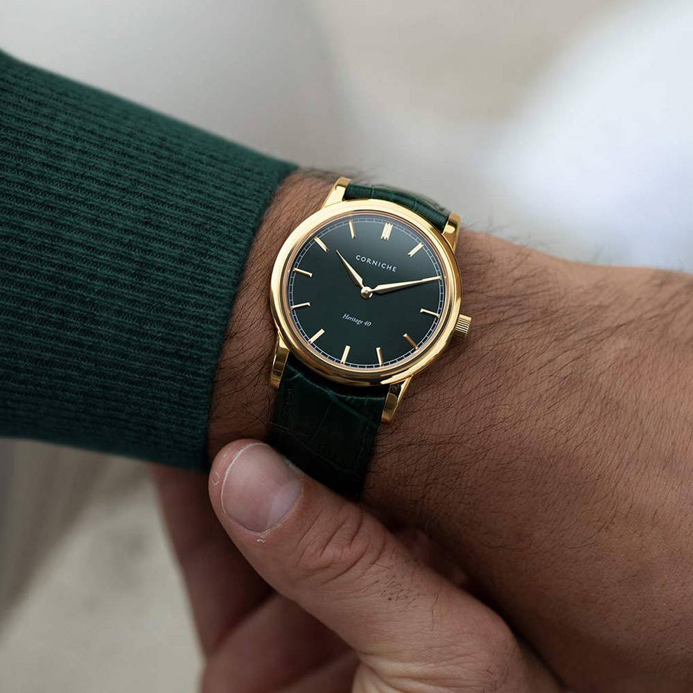 Zegarek męski Corniche Heritage 40 65410