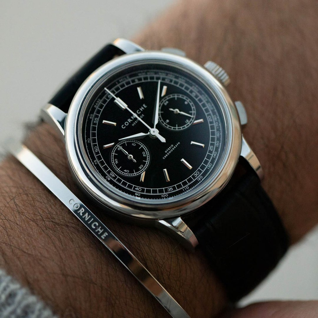Zegarek Męski Corniche Heritage Chronograph 65408